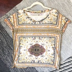 ☔️Lucky Brand printed tee